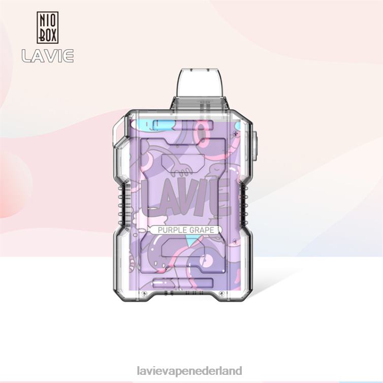 paarse druif LAVIE NIO BOX 9000 trekjes Z8D00192 | Lavie Vape Price